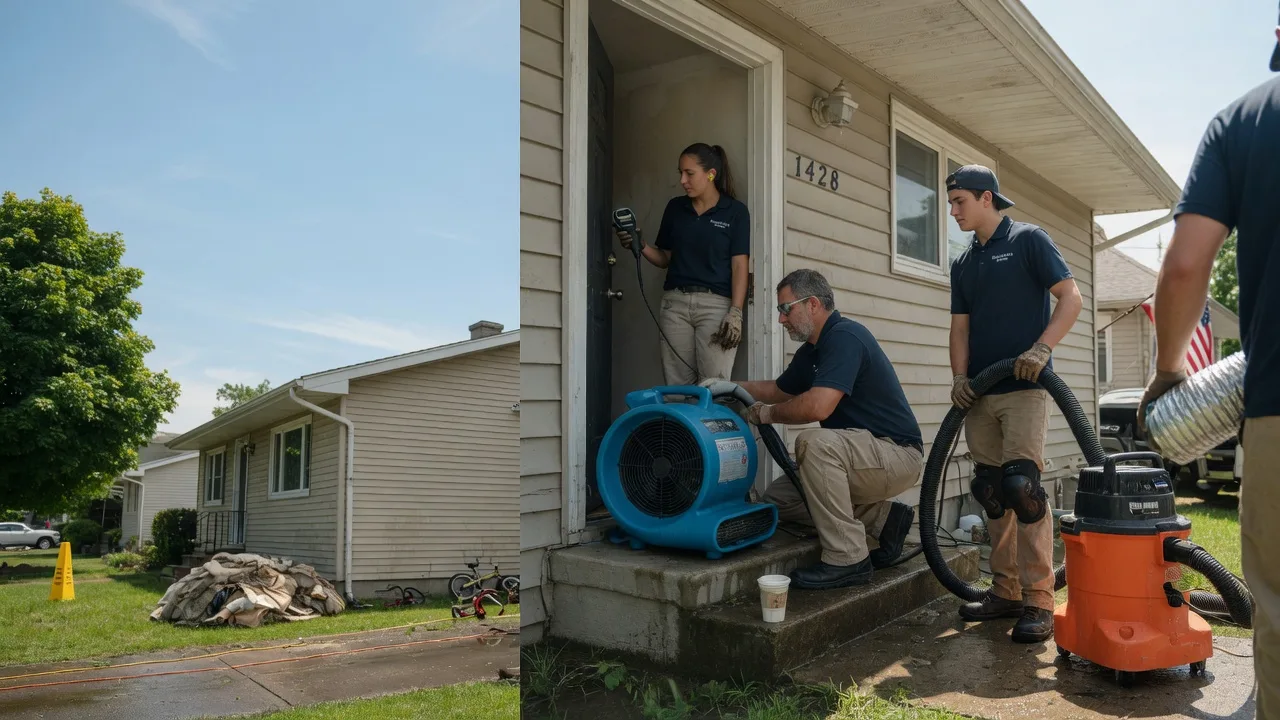 Water Damage Restoration in Saint Louisville, OH near me
